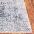 Safavieh Santa Monica STM539 Navy   Beige Machine Washable Area Rug Online now