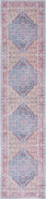 Safavieh Serapi SEP515 Blue   Rust Machine Washable Area Rug Supply