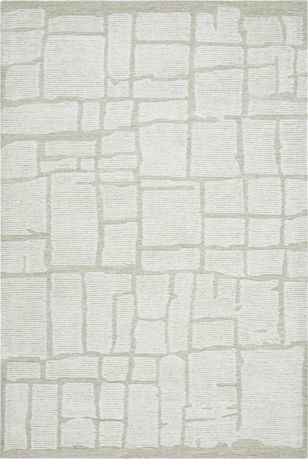 Surya Bianca BNC-2300 Light Silver Area Rug For Sale