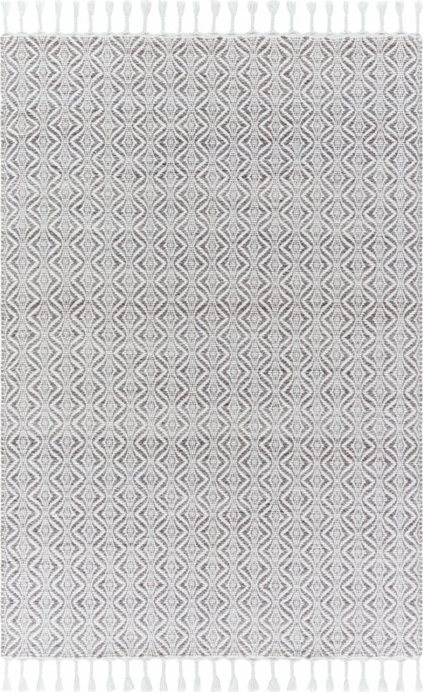 Surya Peony PON-2300 Light Silver Area Rug For Discount