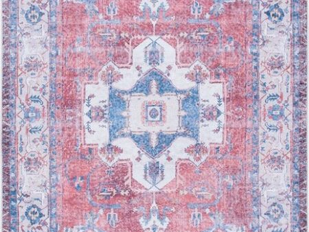 Safavieh Serapi SEP355 Red   Ivory Machine Washable Area Rug Hot on Sale