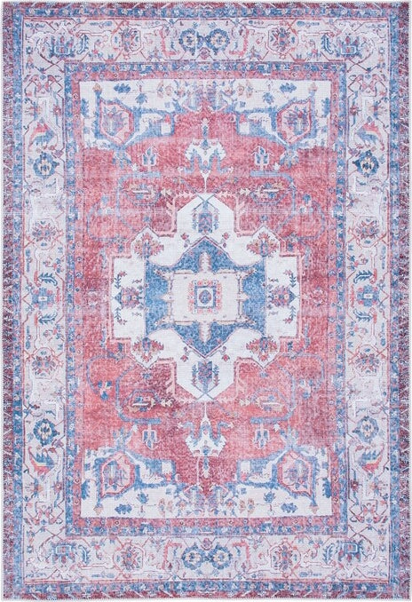 Safavieh Serapi SEP355 Red   Ivory Machine Washable Area Rug Hot on Sale