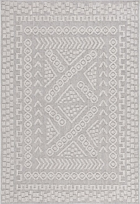 Safavieh Global GLB202 Grey   Ivory Area Rug Discount