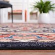 Safavieh Riviera RIV155 Red   Navy Machine Washable Area Rug Hot on Sale