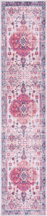 Safavieh Serapi SEP504 Ivory   Light Blue Machine Washable Area Rug For Sale