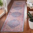 Safavieh Serapi SEP515 Blue   Rust Machine Washable Area Rug Supply