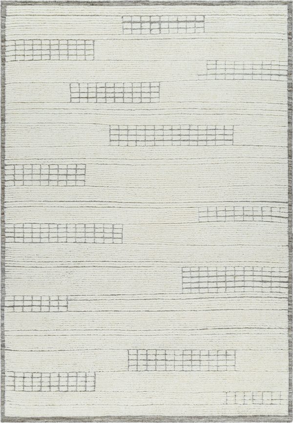 Surya Davey BODV-2300 Light Beige Area Rug by Becki Owens For Sale