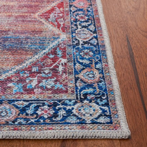 Safavieh Serapi SEP376 Rust   Navy Machine Washable Area Rug Hot on Sale