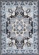 Safavieh Riviera RIV155 Grey   Light Blue Machine Washable Area Rug Supply