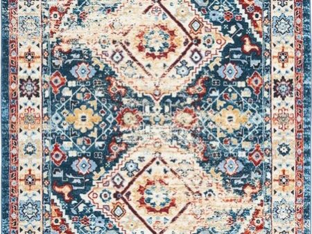 Safavieh Riviera RIV157 Blue   Gold Machine Washable Area Rug Fashion