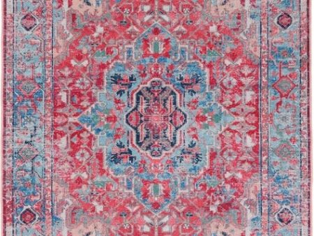 Safavieh Serapi SEP518 Light Blue   Red Machine Washable Area Rug Online