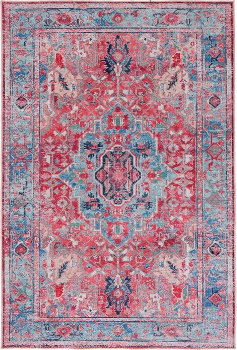 Safavieh Serapi SEP518 Light Blue   Red Machine Washable Area Rug Online