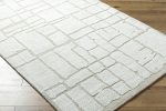 Surya Bianca BNC-2300 Light Silver Area Rug For Sale