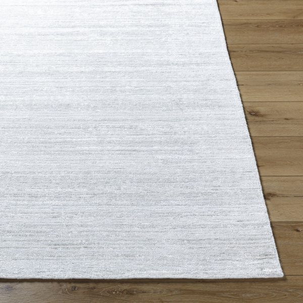 Surya Grandeur GRU-2302 Light Silver Area Rug Hot on Sale