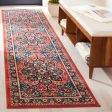 Safavieh Riviera RIV155 Black   Red Machine Washable Area Rug Online now