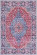 Safavieh Serapi SEP369 Blue   Rust Machine Washable Area Rug Online Hot Sale