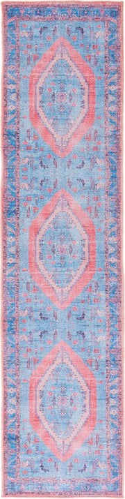 Safavieh Serapi SEP356 Light Blue   Beige Machine Washable Area Rug For Cheap