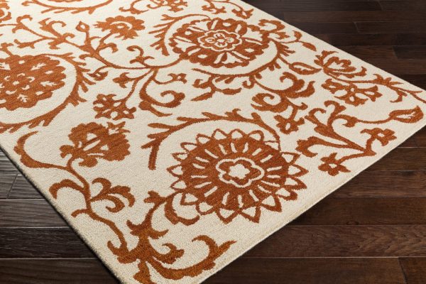 Surya Rhodes RDS-2311 Rust Area Rug For Discount