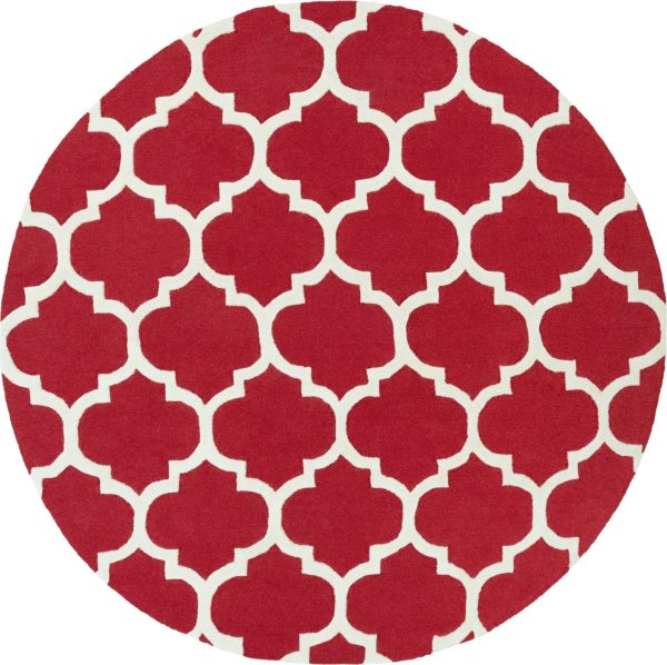 Surya Pollack AWAH-2030 Red Area Rug by HTHK Promo missing until 2021 01 22 For Sale