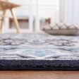 Safavieh Riviera RIV155 Grey   Light Blue Machine Washable Area Rug Supply