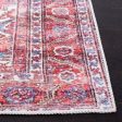 Safavieh Serapi SEP389 Red   Navy Machine Washable Area Rug Discount