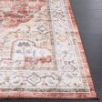 Safavieh Santa Monica STM556 Rust   Gold Machine Washable Area Rug Online