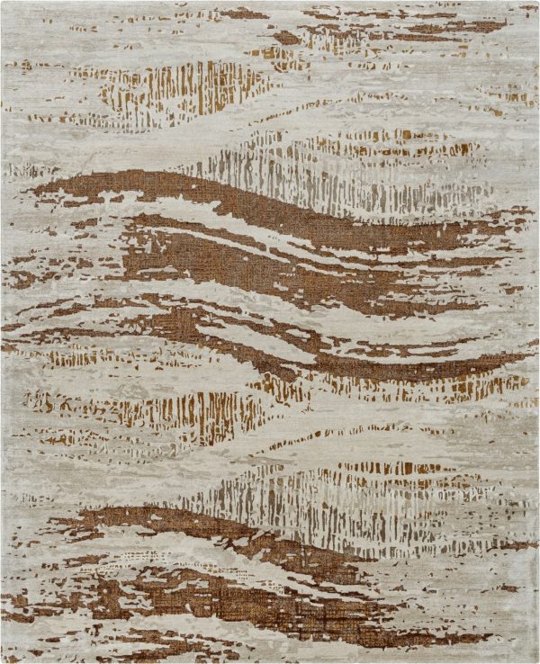 Surya Opulence OPL-2306 Warm Grey Area Rug on Sale