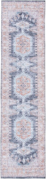 Safavieh Serapi SEP382 Terracotta   Blue Machine Washable Area Rug Hot on Sale