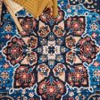 Safavieh Riviera RIV155 Blue   Black Machine Washable Area Rug Online Sale