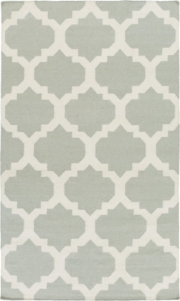 Surya York AWHD-1033 Medium Gray Area Rug by Flat Woven Online