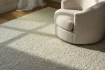 Surya Super Pebble SPB-2301 Light Silver Area Rug For Sale