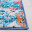 Safavieh Riviera RIV117 Light Blue   Pink Machine Washable Area Rug Discount