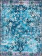 Safavieh Riviera RIV117 Navy   Light Blue Machine Washable Area Rug For Discount