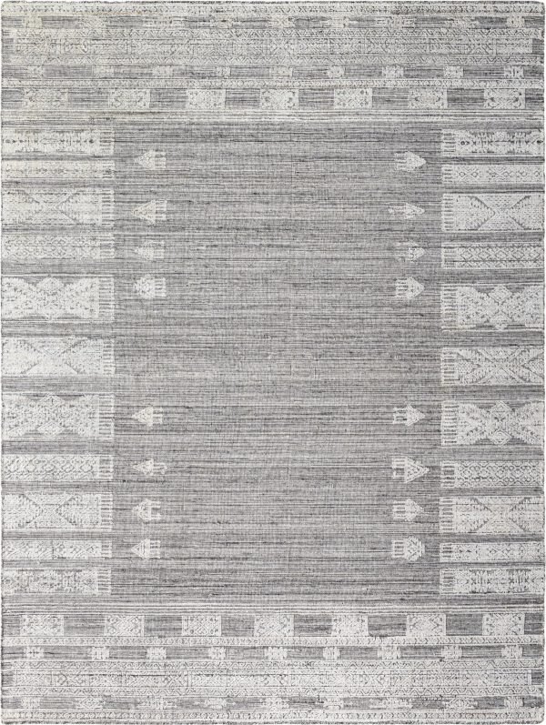 Surya Jackie JAK-2303 Metallic   Silver Area Rug For Sale