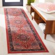 Safavieh Riviera RIV138 Red   Blue Machine Washable Area Rug For Discount