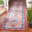 Safavieh Riviera RIV182 Navy   Red Machine Washable Area Rug on Sale