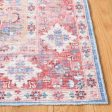 Safavieh Serapi SEP515 Blue   Rust Machine Washable Area Rug Supply