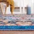 Safavieh Riviera RIV155 Blue   Black Machine Washable Area Rug Online Sale