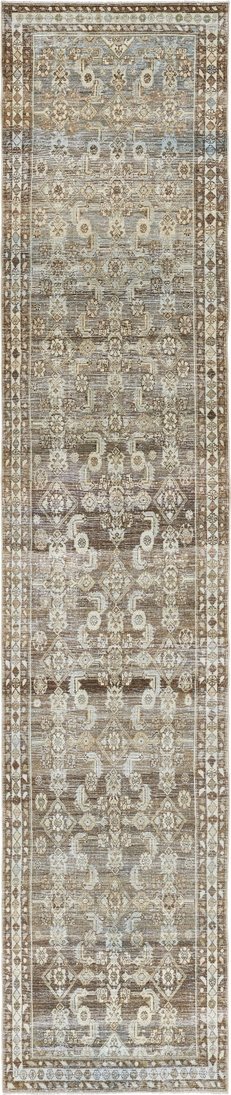 Surya Antique One of a Kind AOOAK-1893 Khaki Area Rug For Sale