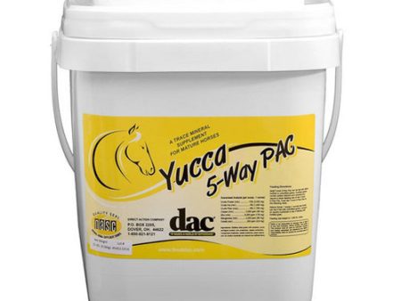 Dac Yucca 5-Way Pac Supplement For Horses 20 Lbs by Dac Direct Action Company Supply