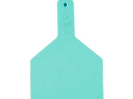 Z1 No-Snag Blank Cow Tags Turquoise 1 Count by Z Tags Hot on Sale