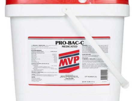 Pro-Bac-C Medicated 15 Lbs by Mvp Med-Vet Pharmaceuticals, Ltd. For Discount