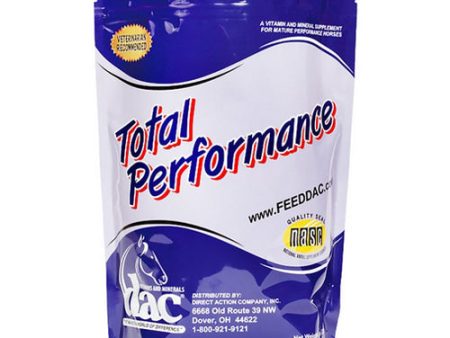 Dac Total Performance Supplement For Horses 5 Lbs by Dac Direct Action Company Online Hot Sale