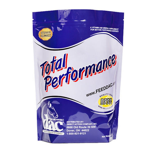 Dac Total Performance Supplement For Horses 5 Lbs by Dac Direct Action Company Online Hot Sale