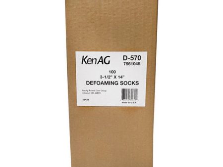 Pre-Filter Defoaming Socks 3-1 2  X 14  (D-570) 100 Count by Kenag Online