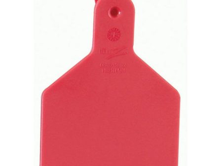 Z1 No-Snag Blank Calf Tags Red 1 Count by Z Tags on Sale