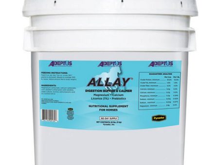 Allay Buffering Digestion And Calming Supplement For Horses 20 Lbs by Adeptus Cheap