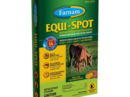 Equi-Spot Spot-On Protection for Horses 30 Ml by Farnam For Sale