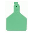 Z1 No-Snag Blank Calf Tags Green 1 Count by Z Tags Sale