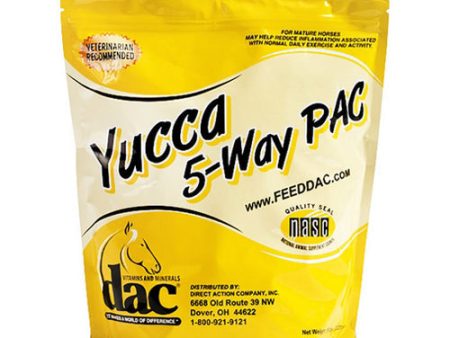 Dac Yucca 5-Way Pac Supplement For Horses 5 Lbs by Dac Direct Action Company on Sale